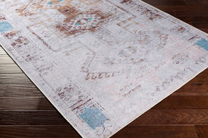 Livabliss Amelie Traditional Chenille Polyester Low Pile Rug for Entryway or Bathroom Accent AML2324-2211
