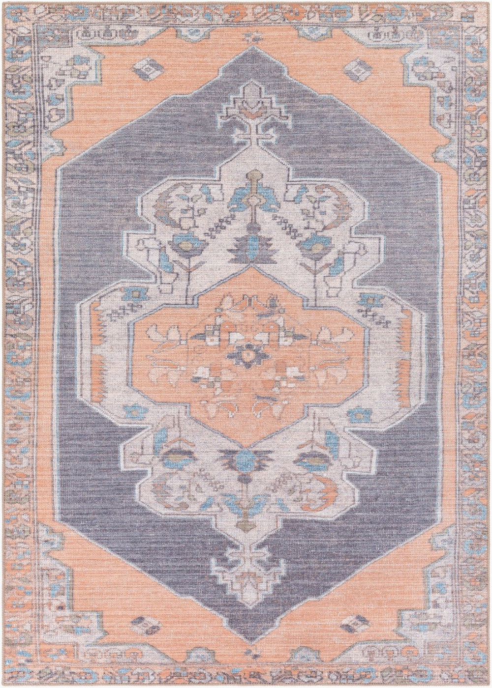 Livabliss Amelie Traditional Runner Rug Chenille Polyester Low Pile for Hallways and Entryways AML2327-27710