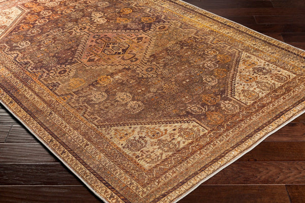 Livabliss Amelie Flatweave Runner Chenille Blend Rug for Hallways Entryways and High Traffic Spaces Brown, Saffron 2'7" x 7'10" AML2333-27710