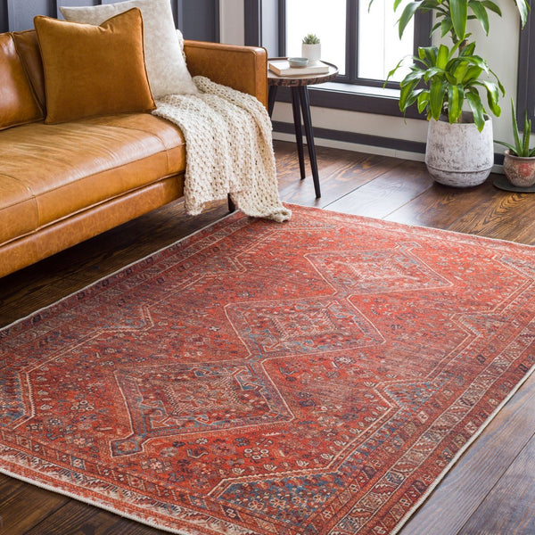Livabliss Amelie Traditional Chenille Polyester Area Rug Soft Low Pile for Dining Rooms AML2341-81012