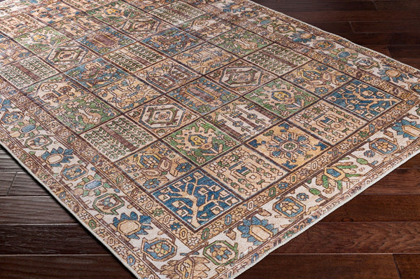 Livabliss Amelie Flatweave Chenille Polyester Accent Rug for Entryway or Bathroom Small Space AML2342-2211
