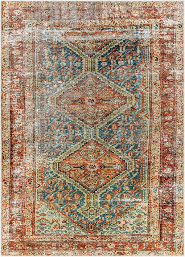 Livabliss Amelie Chenille Polyester Flatweave Area Rug Turkish Woven Low Pile Living Room AML2352-710102