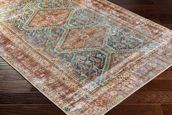 Livabliss Amelie Chenille Polyester Flatweave Area Rug Turkish Woven Low Pile Living Room AML2352-710102