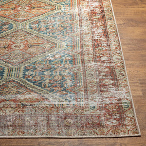 Livabliss Amelie Chenille Polyester Flatweave Area Rug Turkish Woven Low Pile Living Room AML2352-710102