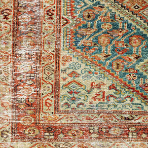 Livabliss Amelie Chenille Polyester Flatweave Area Rug Turkish Woven Low Pile Living Room AML2352-710102