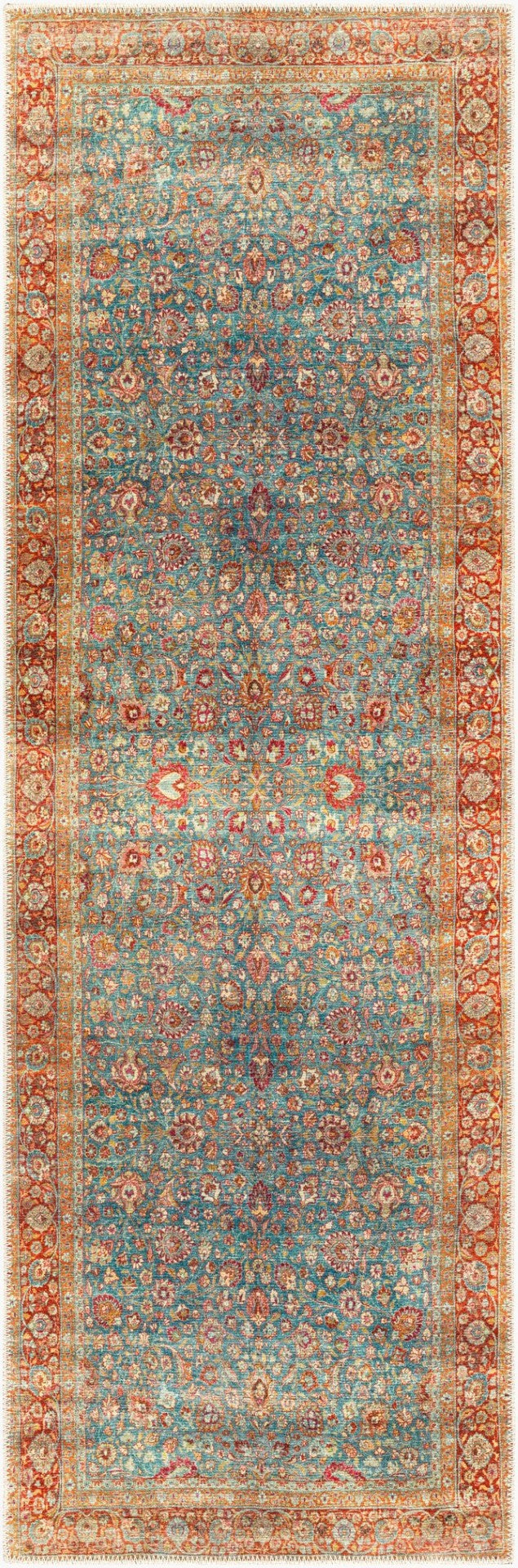 Livabliss Amelie Flatweave Runner Rug Turkish Chenille Polyester Blend for Hallways AML2356-27710