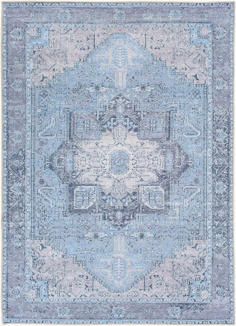 Livabliss Amelie Turkish Flat Weave Area Rug Chenille Cotton Blend for Living and Dining Rooms AML2358-679