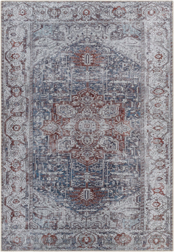 Livabliss Amelie Turkish Flatweave Area Rug Traditional Pattern for Entryway or Hallway Accent AML2366-2211