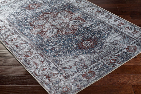 Livabliss Amelie Turkish Flatweave Area Rug Traditional Pattern for Entryway or Hallway Accent AML2366-2211