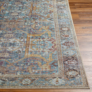 Livabliss Amelie Flatweave Chenille Polyester Area Rug Traditional Pattern for Living Rooms AML2370-81012