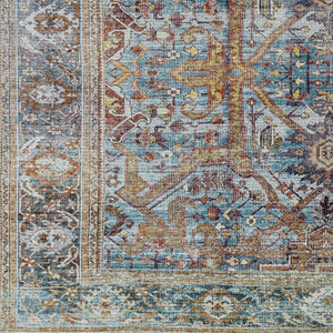 Livabliss Amelie Flatweave Chenille Polyester Area Rug Traditional Pattern for Living Rooms AML2370-81012