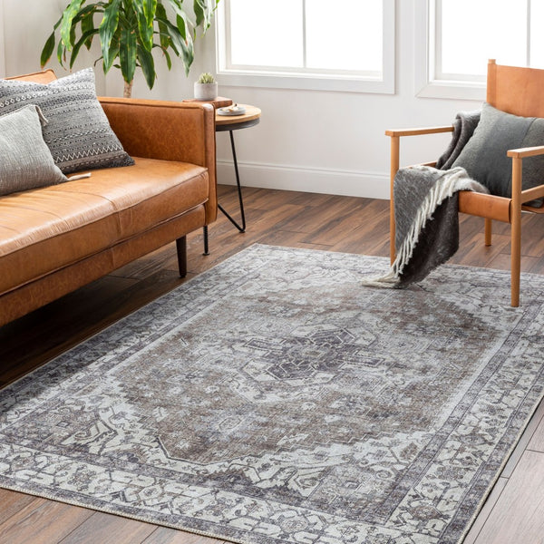 Livabliss Amelie Traditional Chenille Flatweave Rug Machine Woven in Turkey for Entryways AML2371-2211