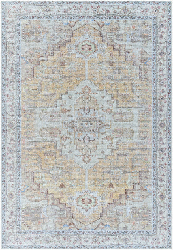 Livabliss Amelie Traditional Flatweave Polyester Area Rug for Dining Rooms and Busy Hallways AML2373-81012