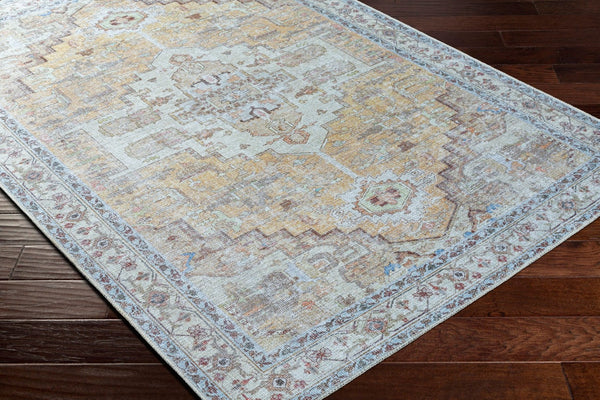 Livabliss Amelie Traditional Flatweave Polyester Area Rug for Dining Rooms and Busy Hallways AML2373-81012
