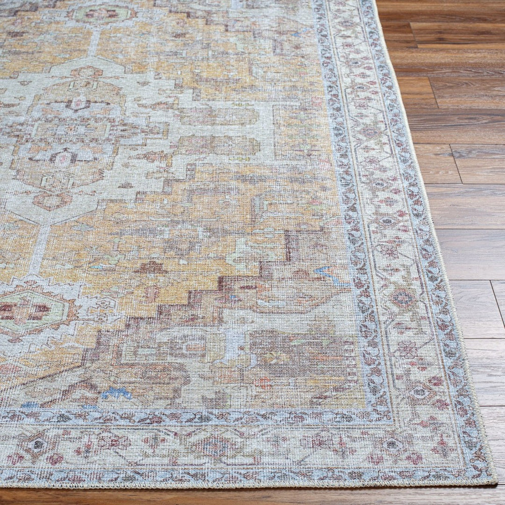 Livabliss Amelie Traditional Flatweave Polyester Area Rug for Dining Rooms and Busy Hallways AML2373-81012