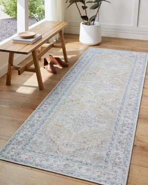 Livabliss Amelie Traditional Flatweave Polyester Area Rug for Dining Rooms and Busy Hallways AML2373-81012
