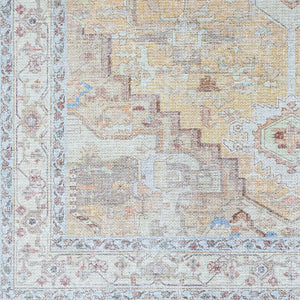 Livabliss Amelie Traditional Flatweave Polyester Area Rug for Dining Rooms and Busy Hallways AML2373-81012