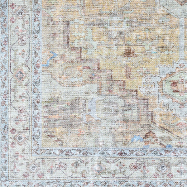 Livabliss Amelie Traditional Flatweave Polyester Area Rug for Dining Rooms and Busy Hallways AML2373-81012