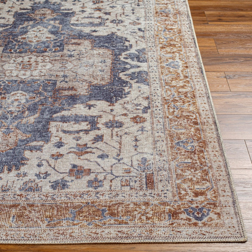 Livabliss Amelie Flatweave Chenille Polyester Area Rug Soft Traditional Pattern for Living Room AML2374-81012