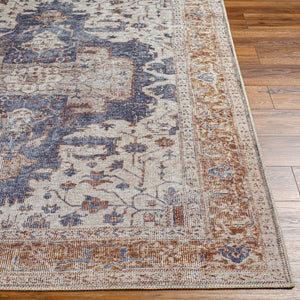 Livabliss Amelie Flatweave Chenille Polyester Area Rug Soft Traditional Pattern for Living Room AML2374-81012