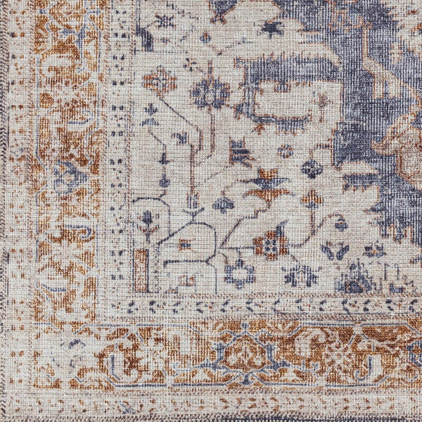Livabliss Amelie Flatweave Chenille Polyester Area Rug Soft Traditional Pattern for Living Room AML2374-81012