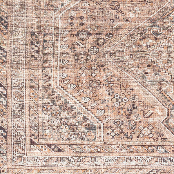 Livabliss Amelie Flatweave Polyester Area Rug Traditional Pattern for Entryway High Traffic Zones Light Brown, Or 8'10" x 12' AML2384-81012