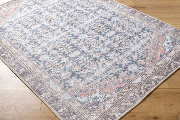 Livabliss Amelie Flatweave Polyester Area Rug Turkish Woven for Entryways and High Traffic Spaces Black, Cream 6'7" x 9' AML2395-679
