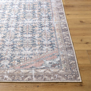 Livabliss Amelie Flatweave Polyester Area Rug Turkish Woven for Entryways and High Traffic Spaces Black, Cream 6'7" x 9' AML2395-679