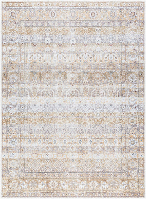 Livabliss Amelie Flatweave Polyester Accent Rug Turkish Crafted for Entryways and High Traffic Halls Beige, Light Br 8'10" x 12' AML2400-81012