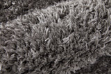 Feizy Rugs Darian Polyester Machine Made Casual Rug Gray 9' x 12'
