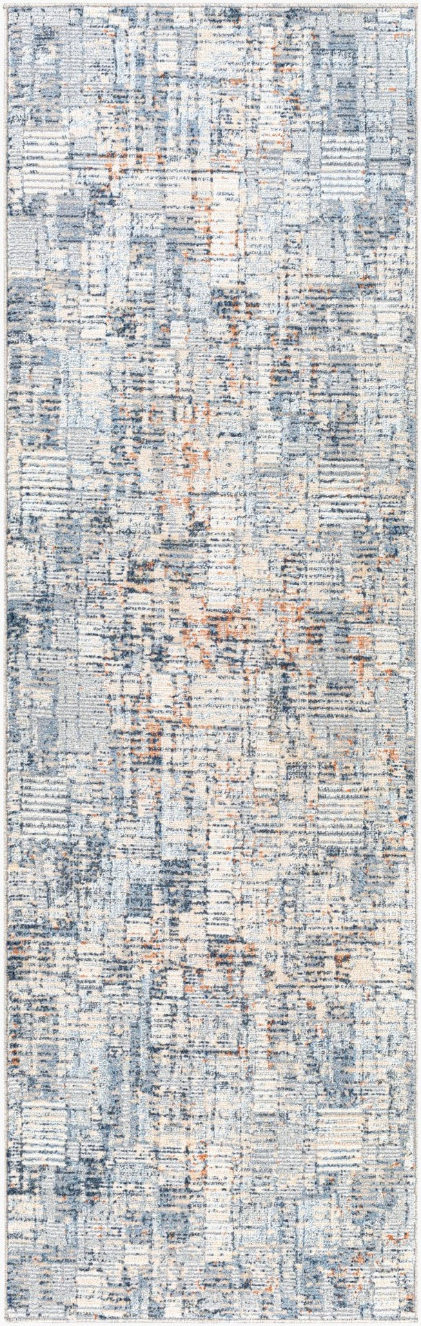 Livabliss Amore Polyester Runner Rug with High Low Pile Fringe Detail for Hallways and Entryways AMO2302-268