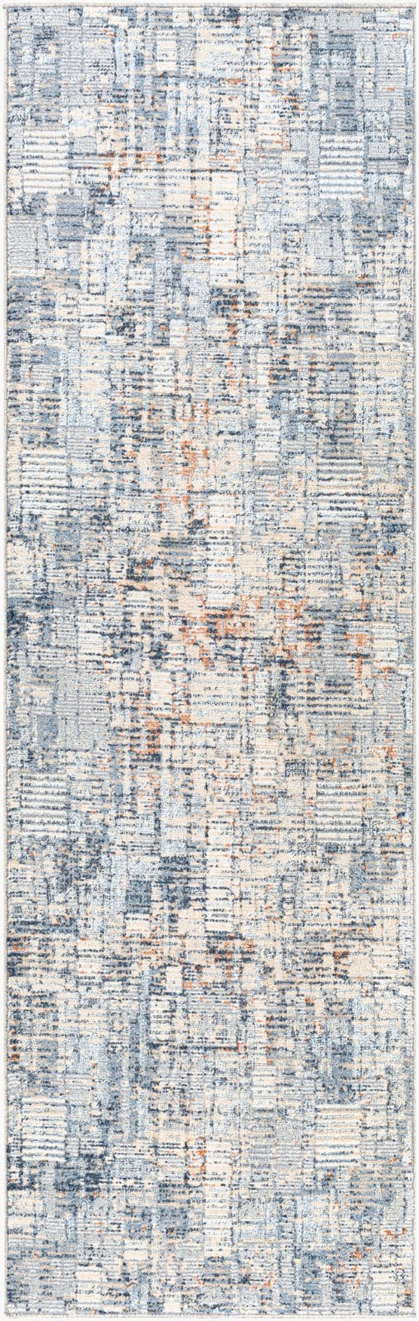 Livabliss Amore Polyester Runner Rug with High Low Pile Fringe Detail for Hallways and Entryways AMO2302-268