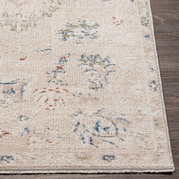 Livabliss Amore Traditional Fringe Runner Rug Machine Woven Polyester for Hallways and Entryways Denim, Rust 2'7" x 7'10" AMO2321-268