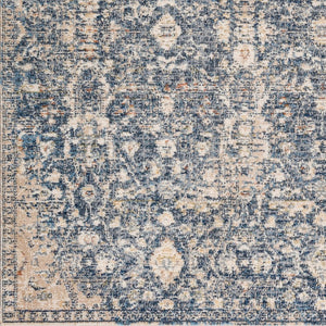 Livabliss Amore Traditional Polyester Area Rug Soft Medium Pile for Entryway Bathroom Bedroom Charcoal, Dark 27" x 45" AMO2332-2339