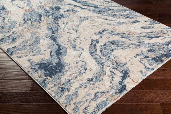 Livabliss Amore Textural High Low Pile Polyester Area Rug with Fringe for Living Room AMO2335-710RD