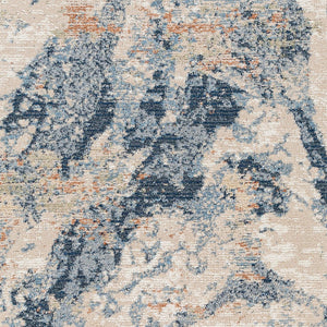 Livabliss Amore Textural High Low Pile Polyester Area Rug with Fringe for Living Room AMO2335-710RD