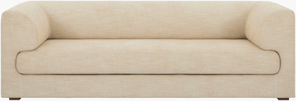 Surya Amory Low Profile Contemporary Sofa with Foam Cushions for Modern Living Rooms AMOR001-319034