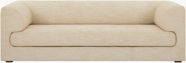 Surya Amory Low Profile Contemporary Sofa with Foam Cushions for Modern Living Rooms AMOR001-319034
