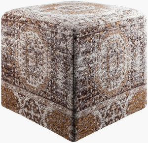 Livabliss Amsterdam Woven Textile Cube Ottoman Artisan Crafted for Living Room or Office Seating AMPF002-181818