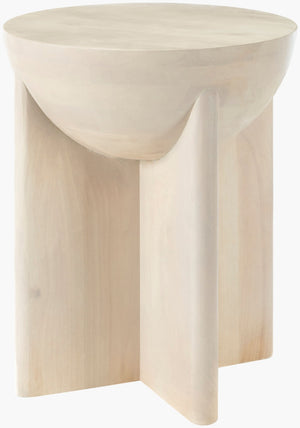 Surya Amari Solid Mango Wood End Table Handcrafted Artisan Square Side for Living Room AMRI001-201616