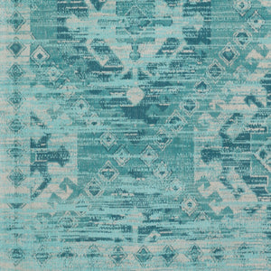 Surya Amsterdam Ams-1002 2' X 3' Handmade Chenille-cotton Rug - Timeless Elegance For Your Home Decor Aqua Chenille,Cotton Ams1002-23