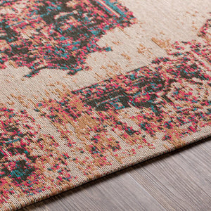 Surya Amsterdam Ams-1002 2' X 3' Handmade Chenille-cotton Rug - Timeless Elegance For Your Home Decor Red Chenille,Polyester Ams1022-576