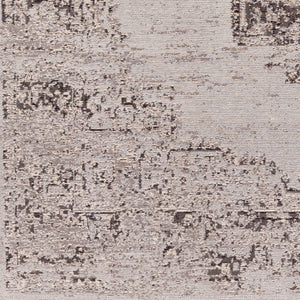 Surya Amsterdam Ams-1002 2' X 3' Handmade Chenille-cotton Rug - Timeless Elegance For Your Home Decor Light Gray Chenille,Polyester Ams1023-23
