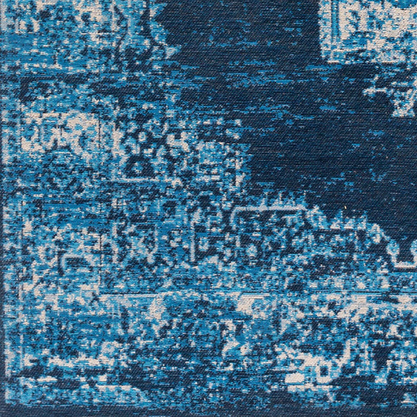 Surya Amsterdam Ams-1002 2' X 3' Handmade Chenille-cotton Rug - Timeless Elegance For Your Home Decor Dark Blue Chenille,Polyester Ams1024-576
