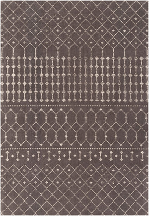 Surya Amsterdam Ams-1002 2' X 3' Handmade Chenille-cotton Rug - Timeless Elegance For Your Home Decor Charcoal Cotton Ams1026-576