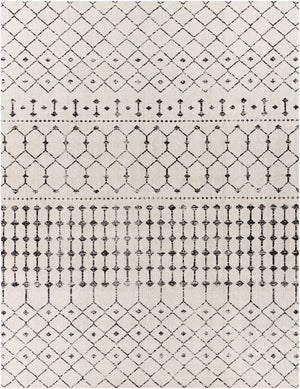 Surya Amsterdam Ams-1002 2' X 3' Handmade Chenille-cotton Rug - Timeless Elegance For Your Home Decor Black Cotton Ams1027-23