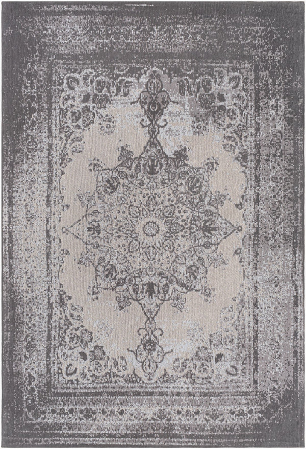 Surya Amsterdam Ams-1002 2' X 3' Handmade Chenille-cotton Rug - Timeless Elegance For Your Home Decor Charcoal Chenille,Polyester Ams1029-23