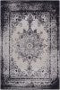 Surya Amsterdam Ams-1002 2' X 3' Handmade Chenille-cotton Rug - Timeless Elegance For Your Home Decor Black Chenille,Polyester Ams1030-23