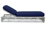 Miami Adjustable Chaise in Echo Midnight w/ Self Welt SW4401-9-8076 Sunset West