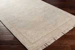 Surya Amasya 8' X 10' Handmade Area Rug – Elegant Indian Craftsmanship With Low-maintenance Design Brown Cotton,Polyester,Viscose,Wool Amy2302-810